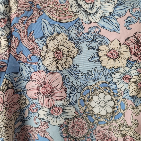 Vintage Floral Blouse by Lantana sz Large - Picture 5 of 11